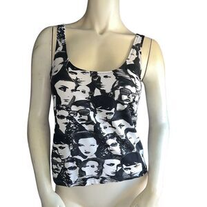 Vintage D’Sport 1960’s Y2K Retro Tank Top. Size Large.